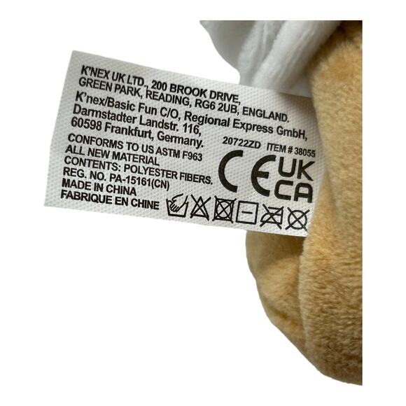 Pound Puppies Hasbro Newborn Light Brown Plush Diaper Travel Carry Along Toy - Picture 9 of 13